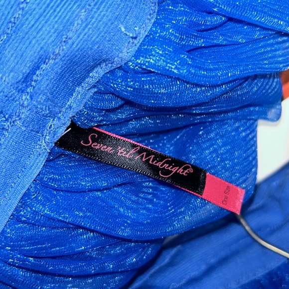 Blue Tutu Skirt for Dance or Halloween Costume - Picture 2 of 4